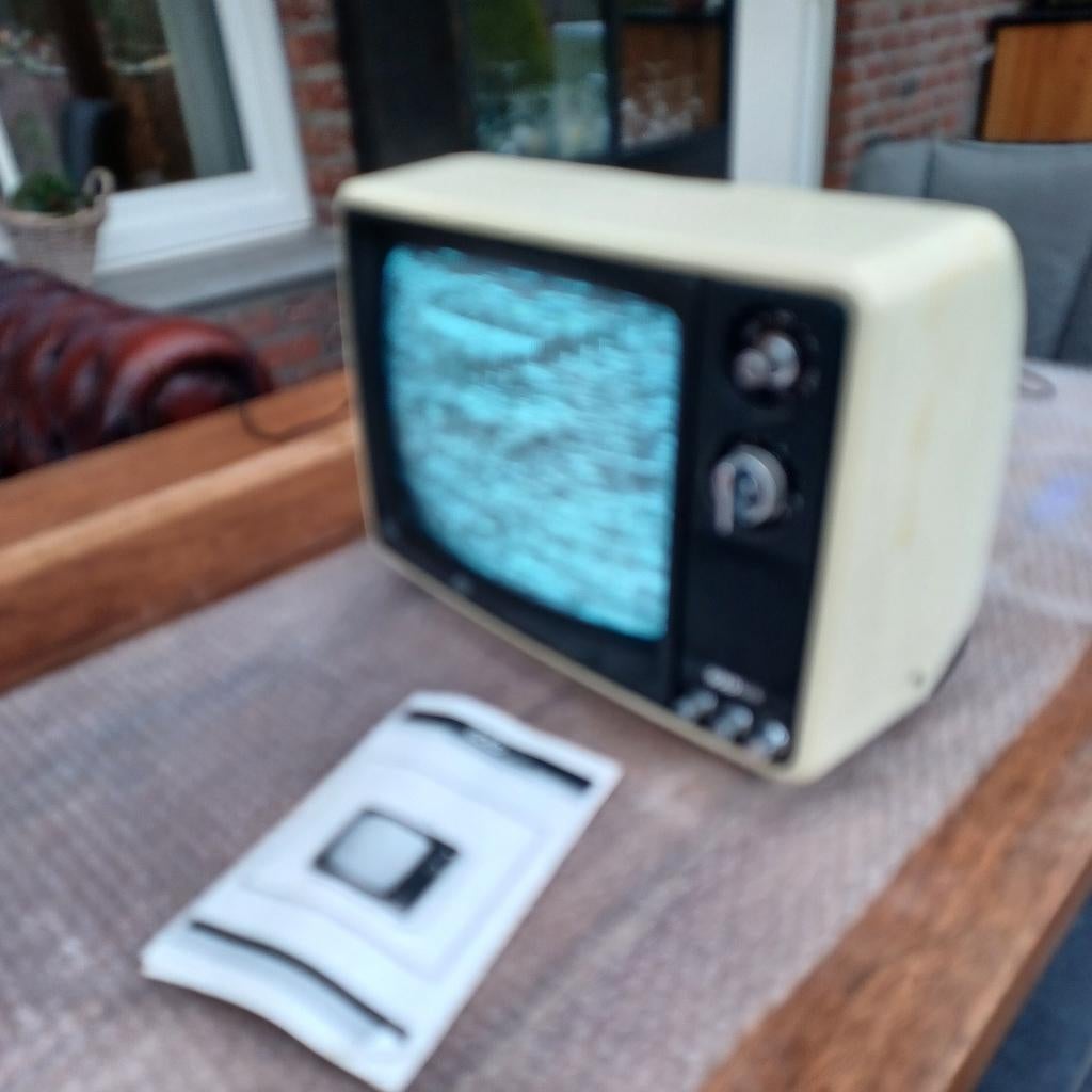 Oude draagbare tv, Ophalen of Verzenden