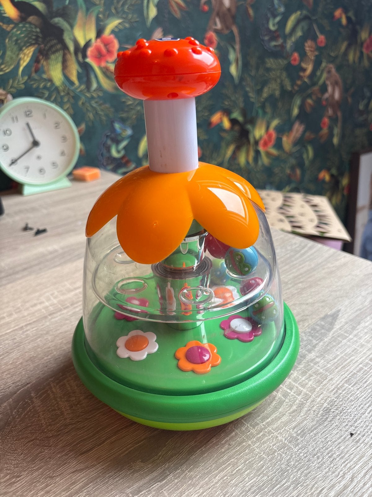 Chicco draaitol met balletjes en bloemetjes, Ophalen of Verzenden, Gebruikt, Overige typen