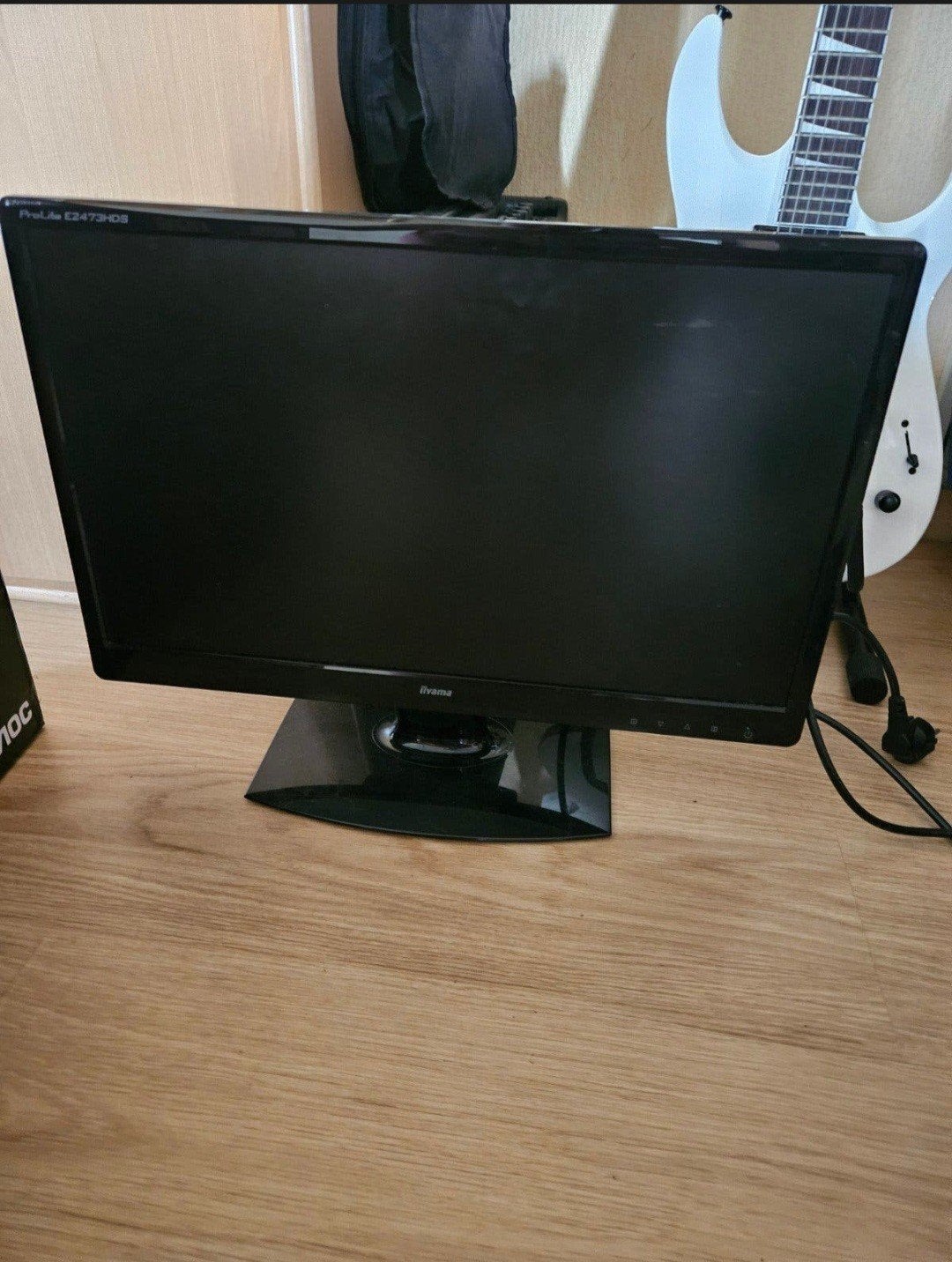 iiyama ProLite E2473HDS 24 inch Full HD Monitor, Ophalen, Iiyama, Zo goed als nieuw, Ingebouwde speakers