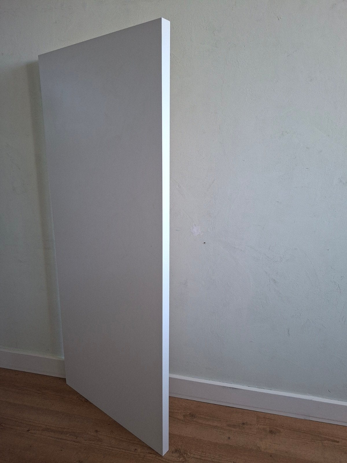 IKEA LAGKAPTEN Tafelblad Wit - 140x60 cm, Spaanplaat of MDF, Ophalen of Verzenden, Zo goed als nieuw, IKEA