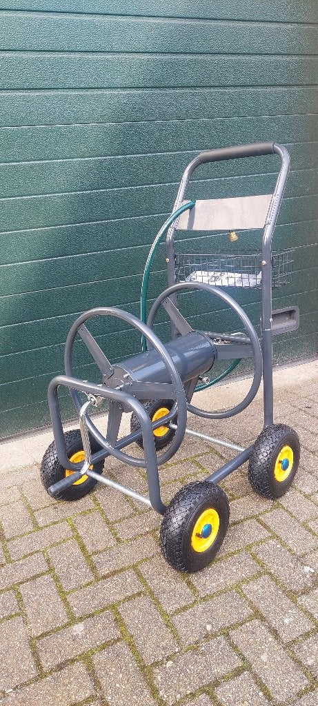 Tuinslanghaspel op wielen - Gebruikt, Gardengear, Onbekend, Nieuw, Ophalen of Verzenden
