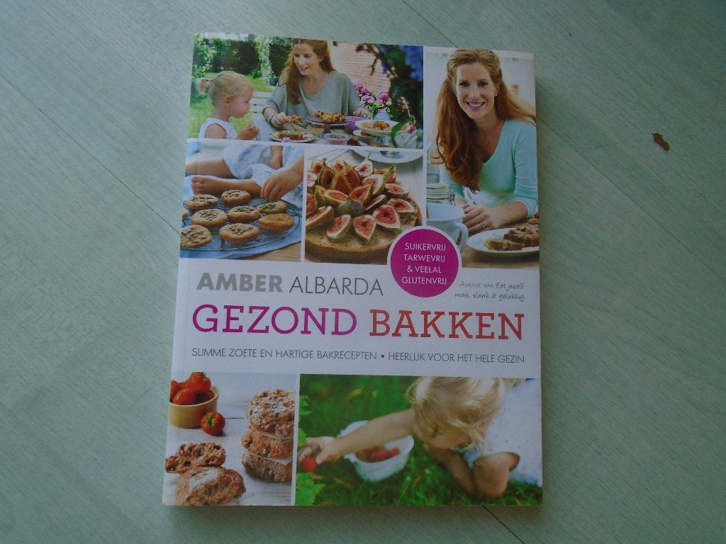 gezond bakken, amber albarda, Boeken, Ophalen of Verzenden, Zo goed als nieuw, Amber Albarda