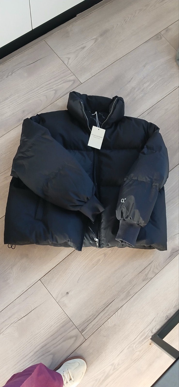 Cold Laundry winterjas heren, zwart, maat L, nieuw., Ophalen, Maat 52/54 (L), Cold Laundry, Zwart