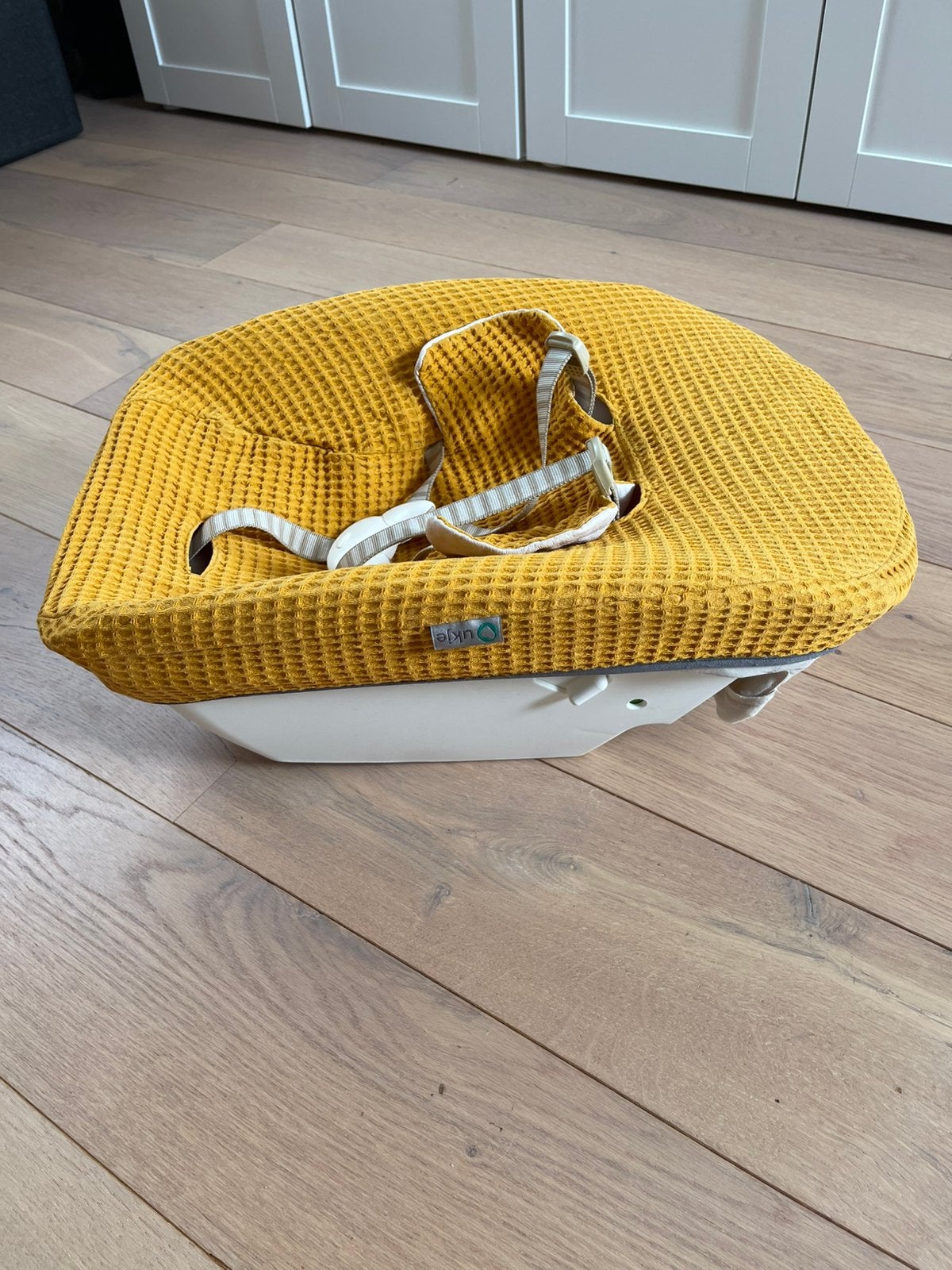 Tripp Trapp Newborn Set incl. hoezen, Kinderen en Baby's, Ophalen, Gebruikt, Hangstoel, Gordel(s)