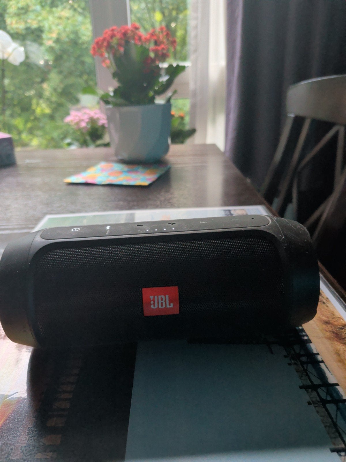 JBL Charge 2 Bluetooth Speaker - Zwart, Gebruikt, JBL, Ophalen of Verzenden, Draagbare speaker