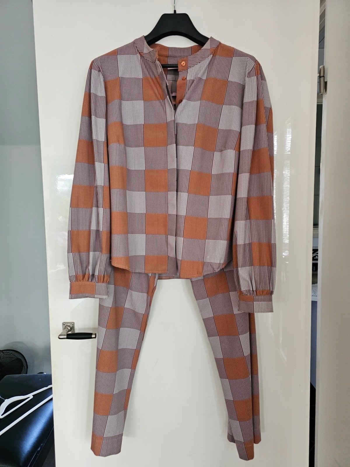 Studio Anneloes blouse en broek set XXL, Kleding | Dames, Studio Anneloes, Bruin, Maat 46/48 (XL) of groter, Ophalen of Verzenden