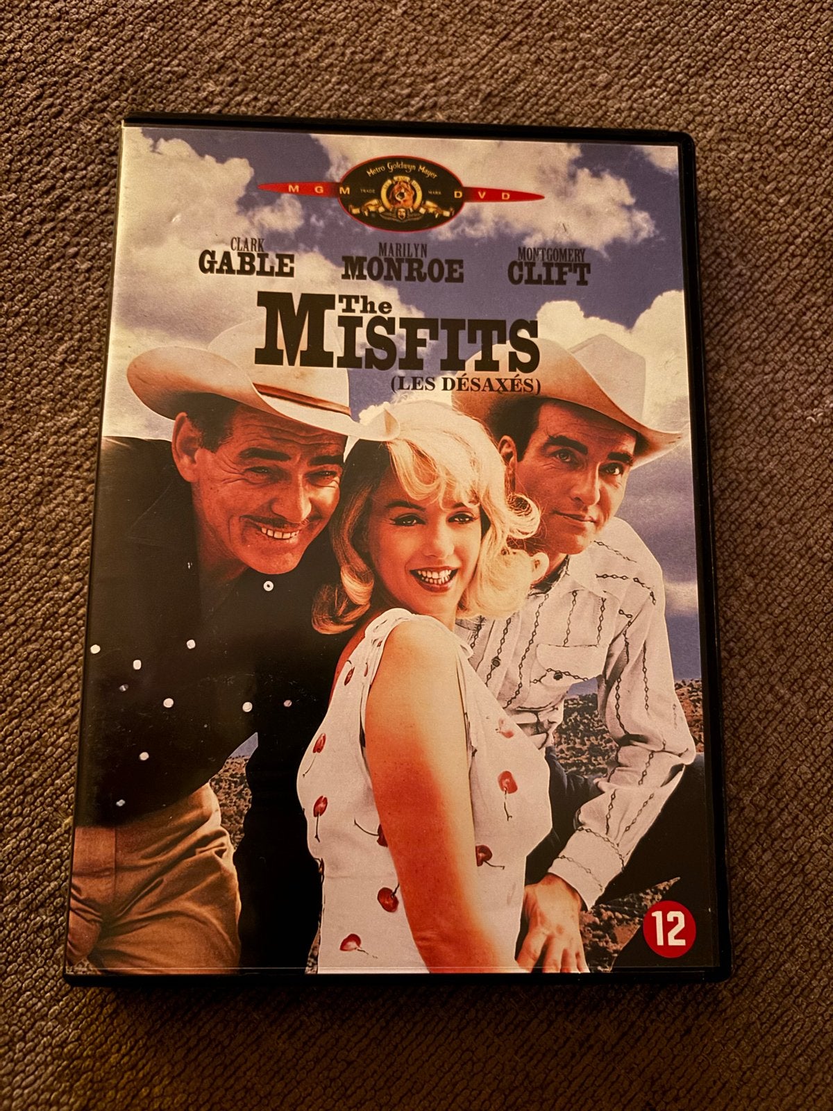 The Misfits (Les Désaxés) DVD - Marilyn Monroe, Clark Gable, Nederlands, Overige genres, Ophalen of Verzenden, Vanaf 12 jaar