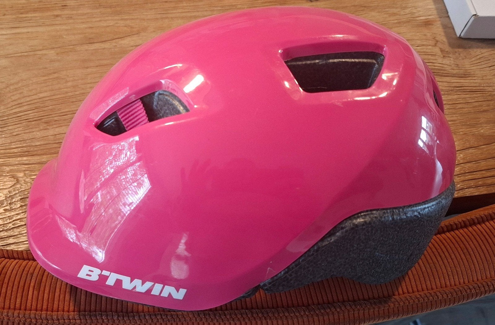 Roze kinder fietshelm Btwin Decathlon, Btwin / Decathlon, Jongen of Meisje, Overige maten, Ophalen of Verzenden