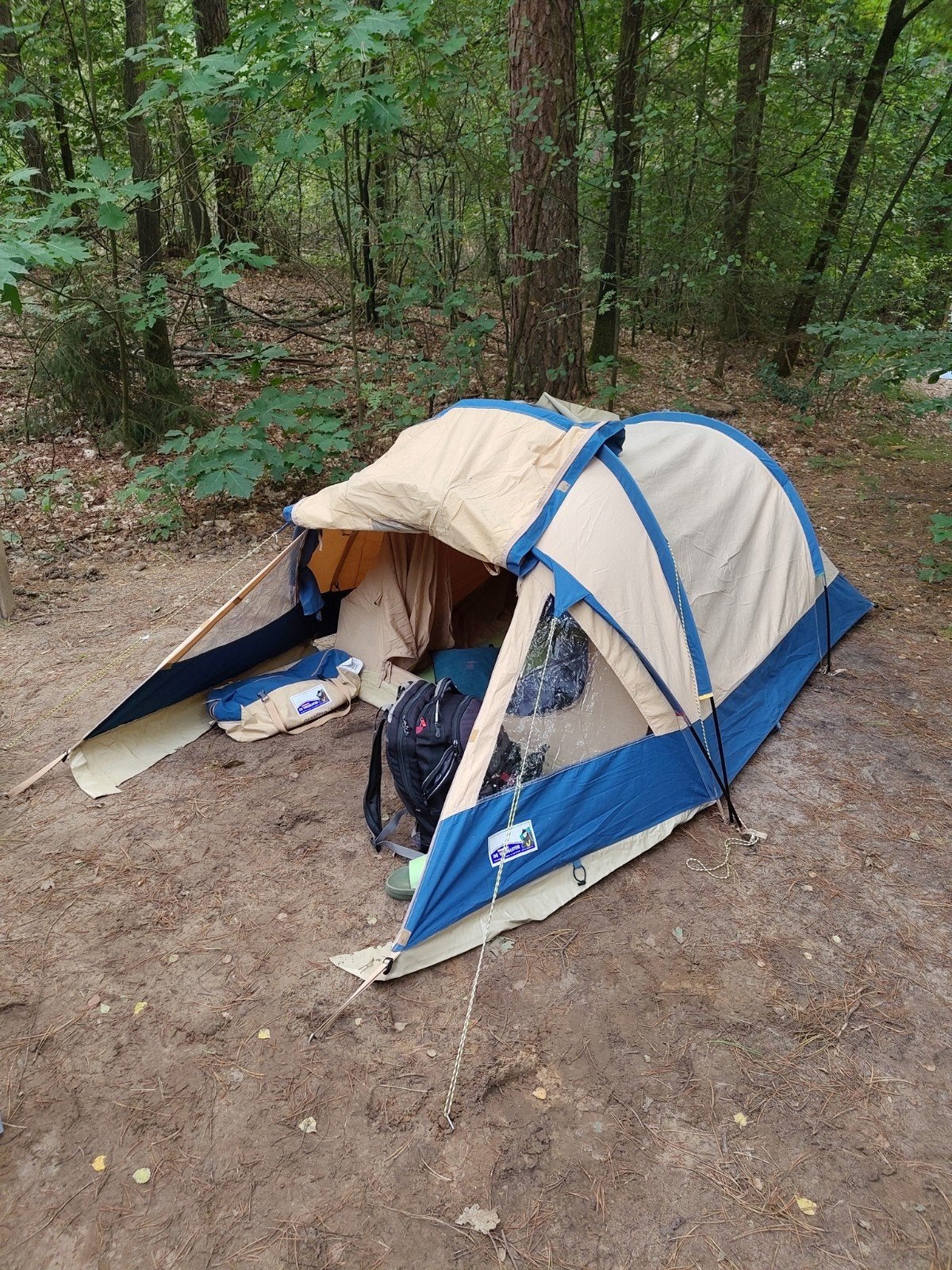 Vrijbuiter Olympia 2 katoenen tent, Ophalen of Verzenden, Gebruikt