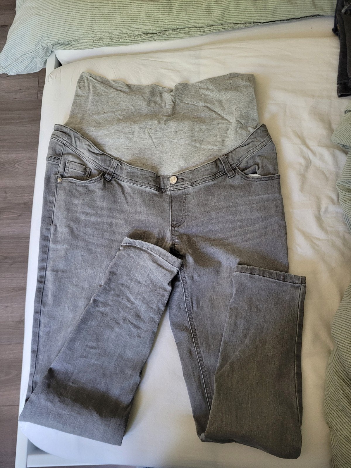 Prenatal maternity jeans size w33, Ophalen of Verzenden, Prenatal, Grijs, Gedragen