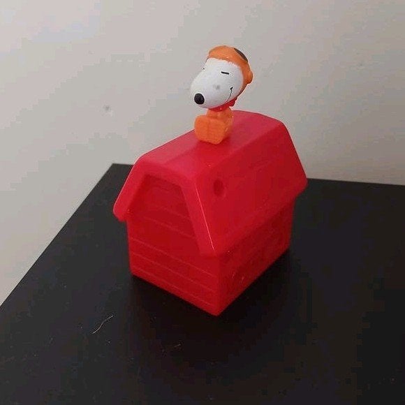 McDonald's Snoopy  Happy Meal speelgoed, Ophalen of Verzenden, Gebruikt