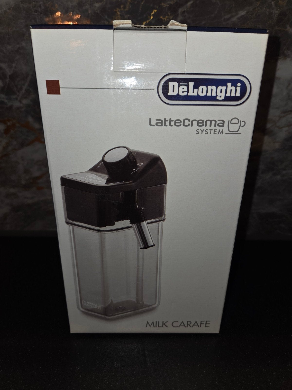 DeLonghi LatteCrema Systeem Melkkaraf - Nieuw in doos, Ophalen of Verzenden, Nieuw, Elektrische melkopschuimer