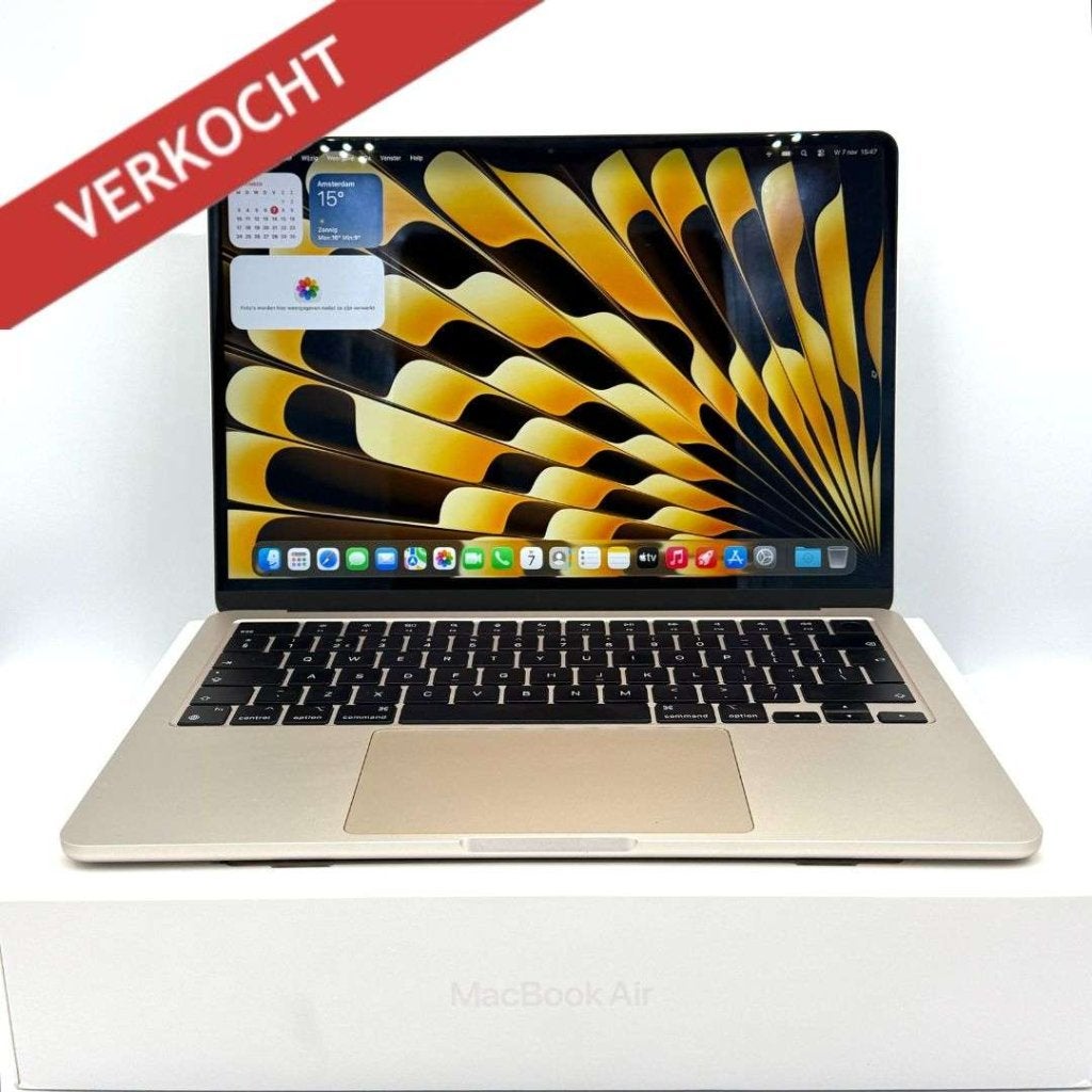 MacBook Air M4 256GB sterrenlicht /ongebruikt + garantie, Apple, Zo goed als nieuw, Support@apple.com, Apple Park Way, Cupertino, California
