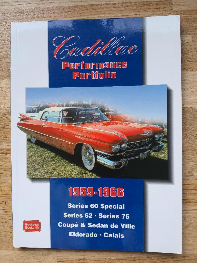 CADILLAC PERFORMANCE PORTFOLIO 1959 – 1966, Ophalen of Verzenden, Nieuw, Overige merken, Cadillac