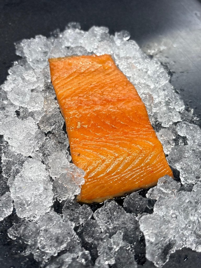 Vers gerookte zalm uit de rokerij – aan huis bezorgd, Ophalen