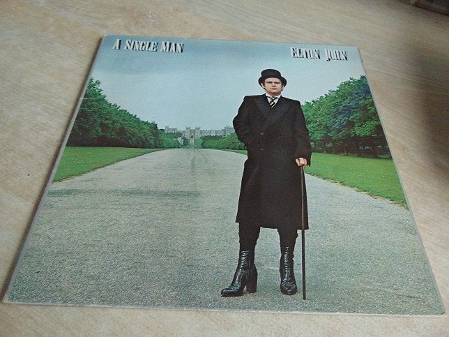 Lp Elton John- A Single Man, LP, Originele persing, 10 inch, Ophalen of Verzenden