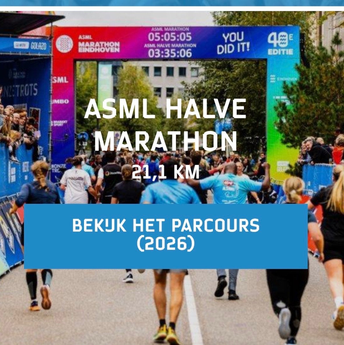 Startbewijs halve marathon ASML Eindhoven, Eén persoon, Oktober