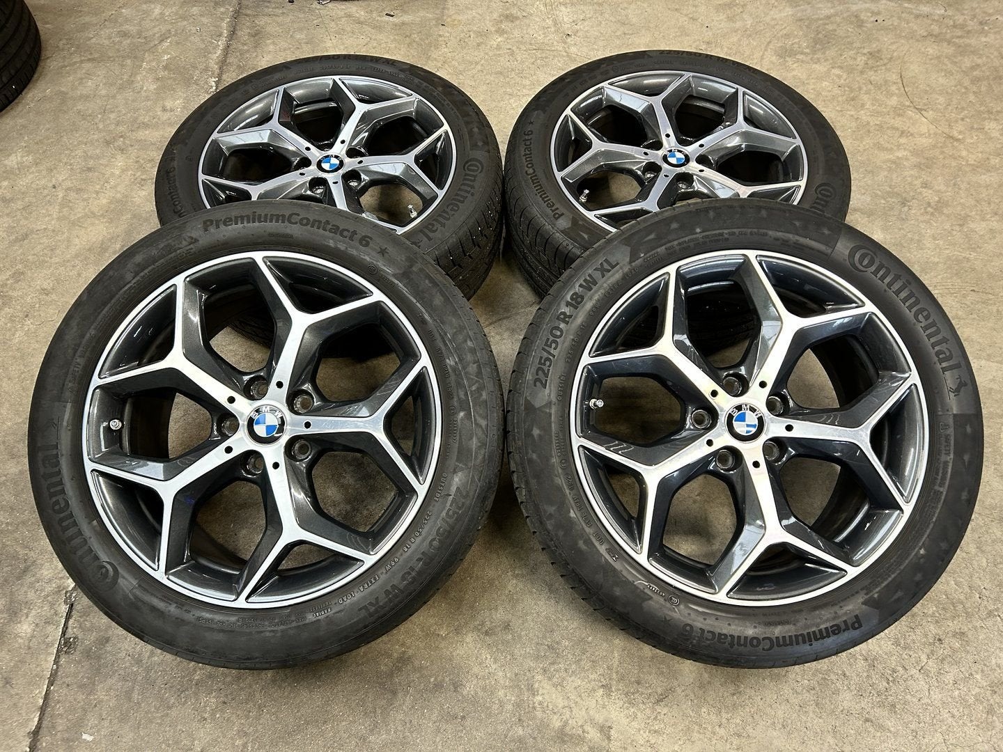 ✅18 inch originele velgen + zomerbanden BMW X1 F48 X2 F39, Auto-onderdelen, 18 inch, Gebruikt, -, -