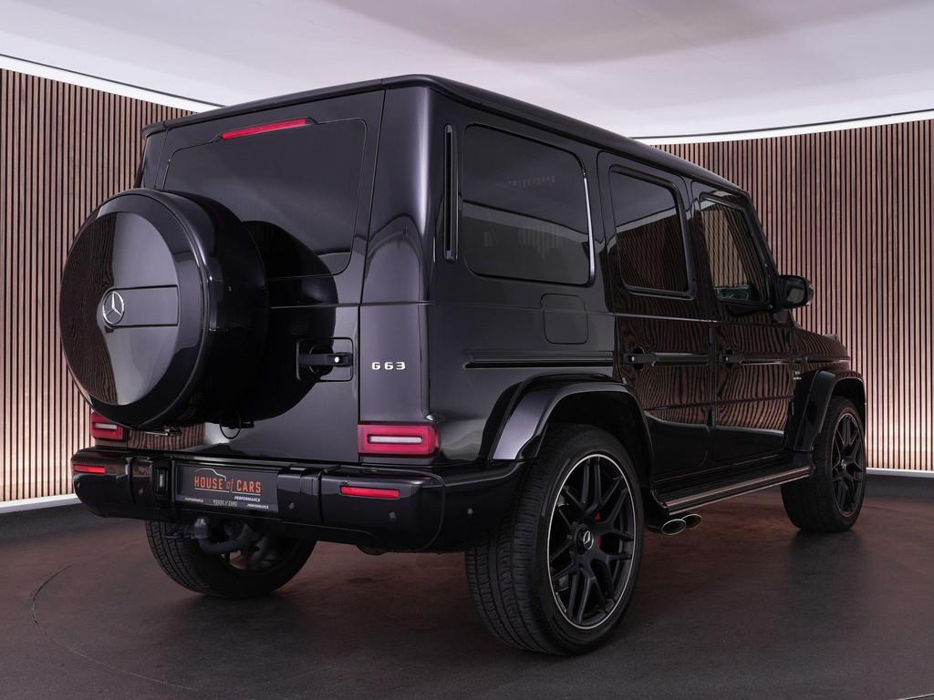 Mercedes-Benz G-klasse 63 AMG 585pk |carbon int.|Burmester|p, Auto's, Mercedes-Benz, Automaat, G-Klasse, Zwart, Leder