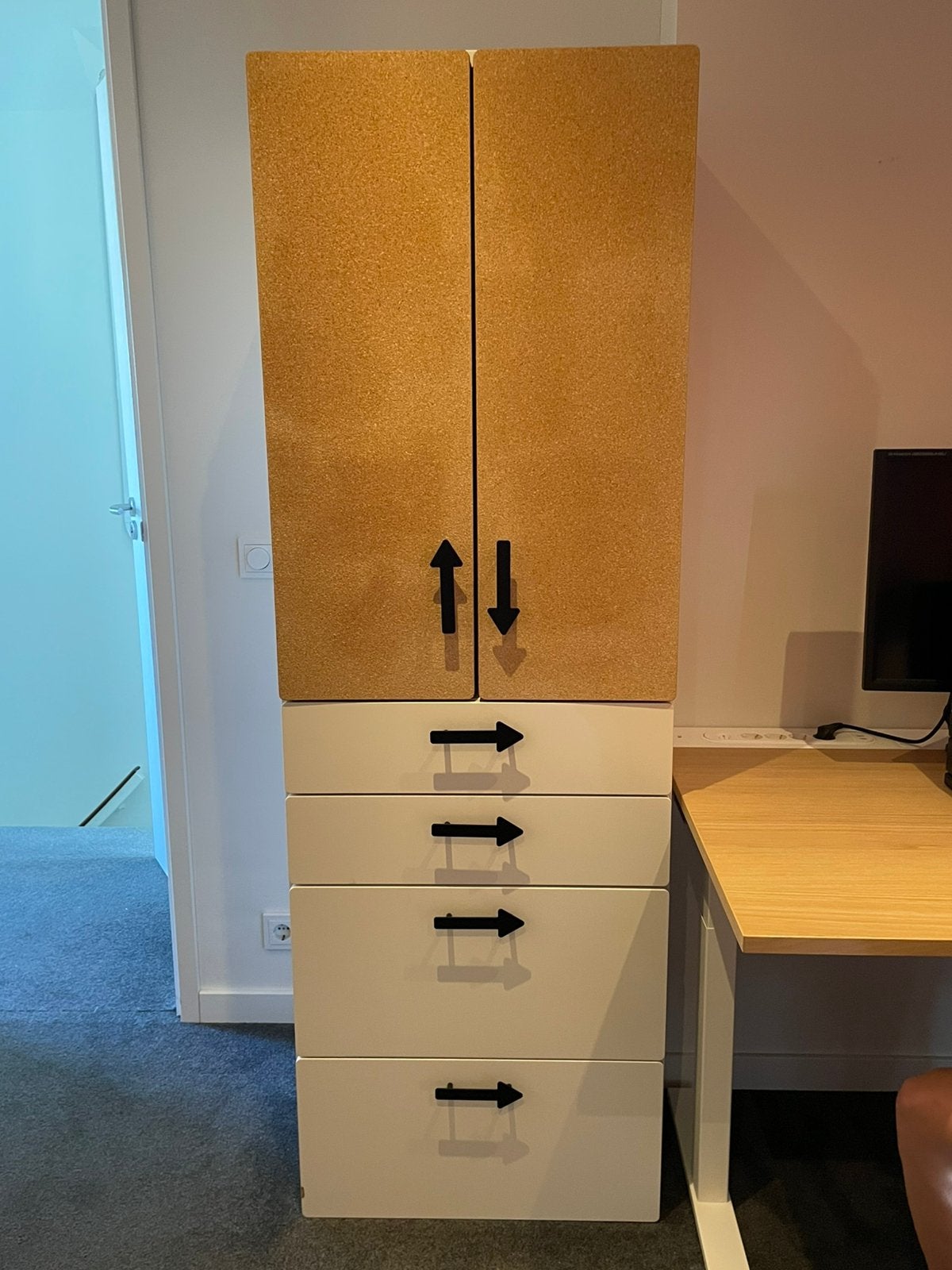 Kledingkast IKEA Smastad/Platsa, Huis en Inrichting, Kasten | Kledingkasten, Gebruikt, 50 tot 100 cm, 150 tot 200 cm, 50 tot 75 cm