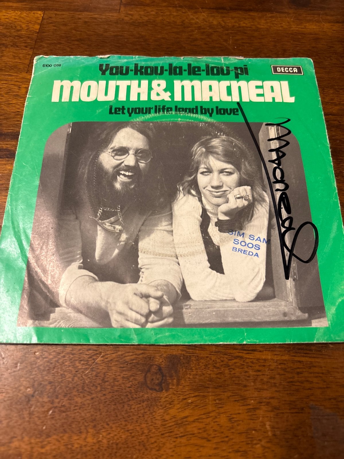 Mouth & MacNeal - Let Your Life Lead By Love (Gesigneerd), Cd's en Dvd's, Gebruikt, Ophalen of Verzenden, Pop, EP