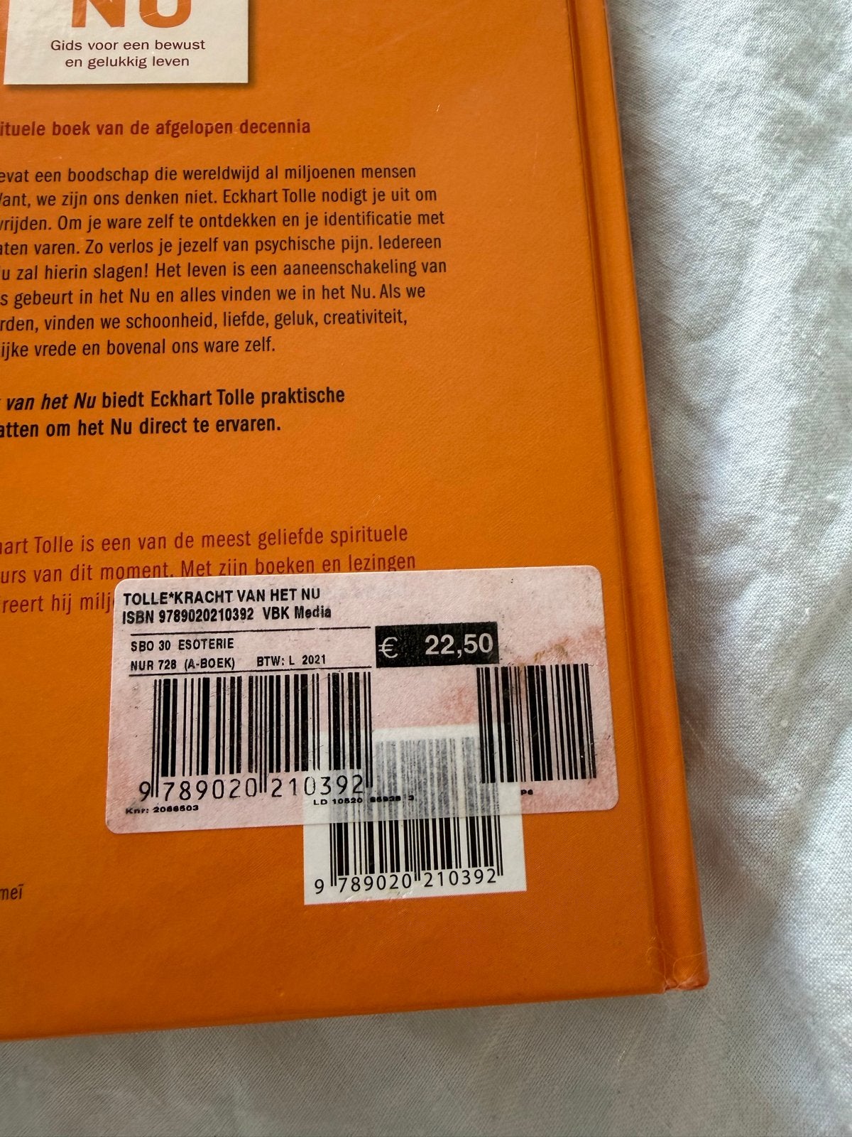 Eckhart Tolle - De Kracht van het NU, Ophalen of Verzenden, Gelezen, Spiritualiteit algemeen, Achtergrond en Informatie