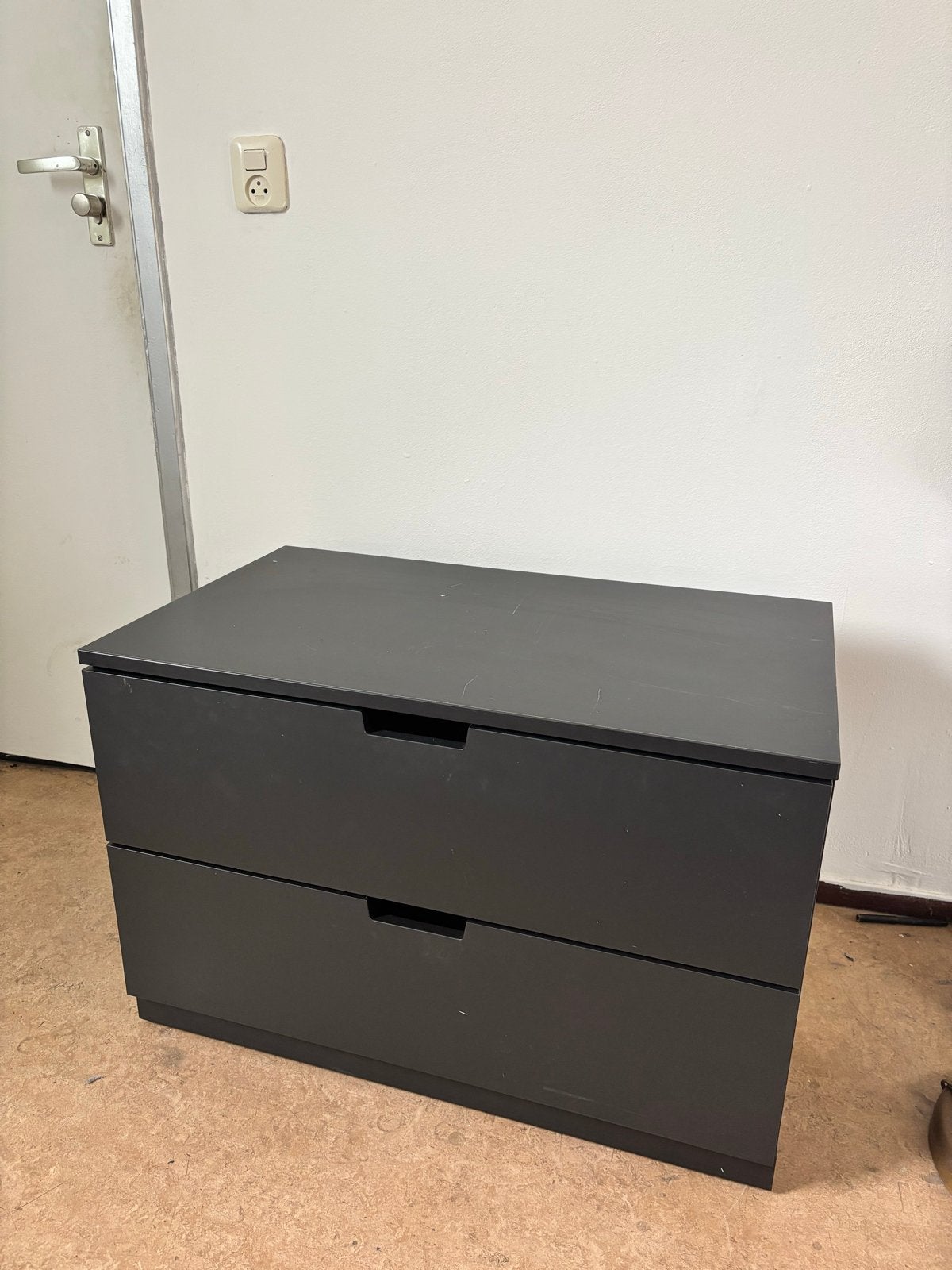IKEA NORDLI ladekast 2 lades met kledingroede!, Huis en Inrichting, Ophalen, Overige materialen, Gebruikt, 1 of 2 laden