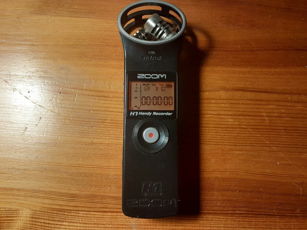 Zoom H1 Handy Recorder - Compacte Audio Recorder, Ophalen, Gebruikt, Overige typen, Draadloos