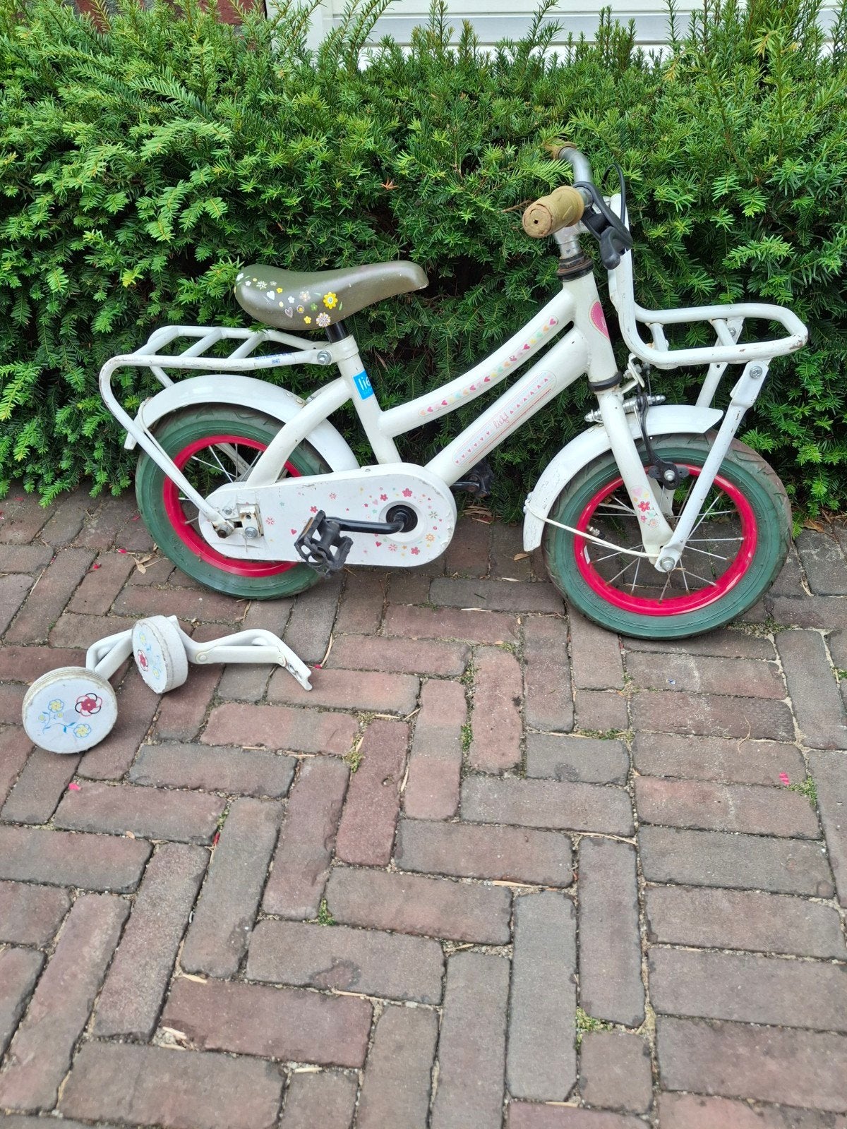 Kinderfiets 12 inch (merk Lief), Ophalen, Gebruikt, 14 inch of minder