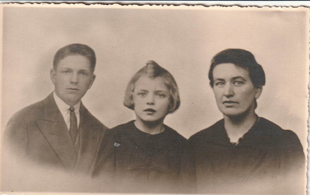 fotokaart  -  familie, Verzamelen, Verzenden, Voor 1940, Zo goed als nieuw