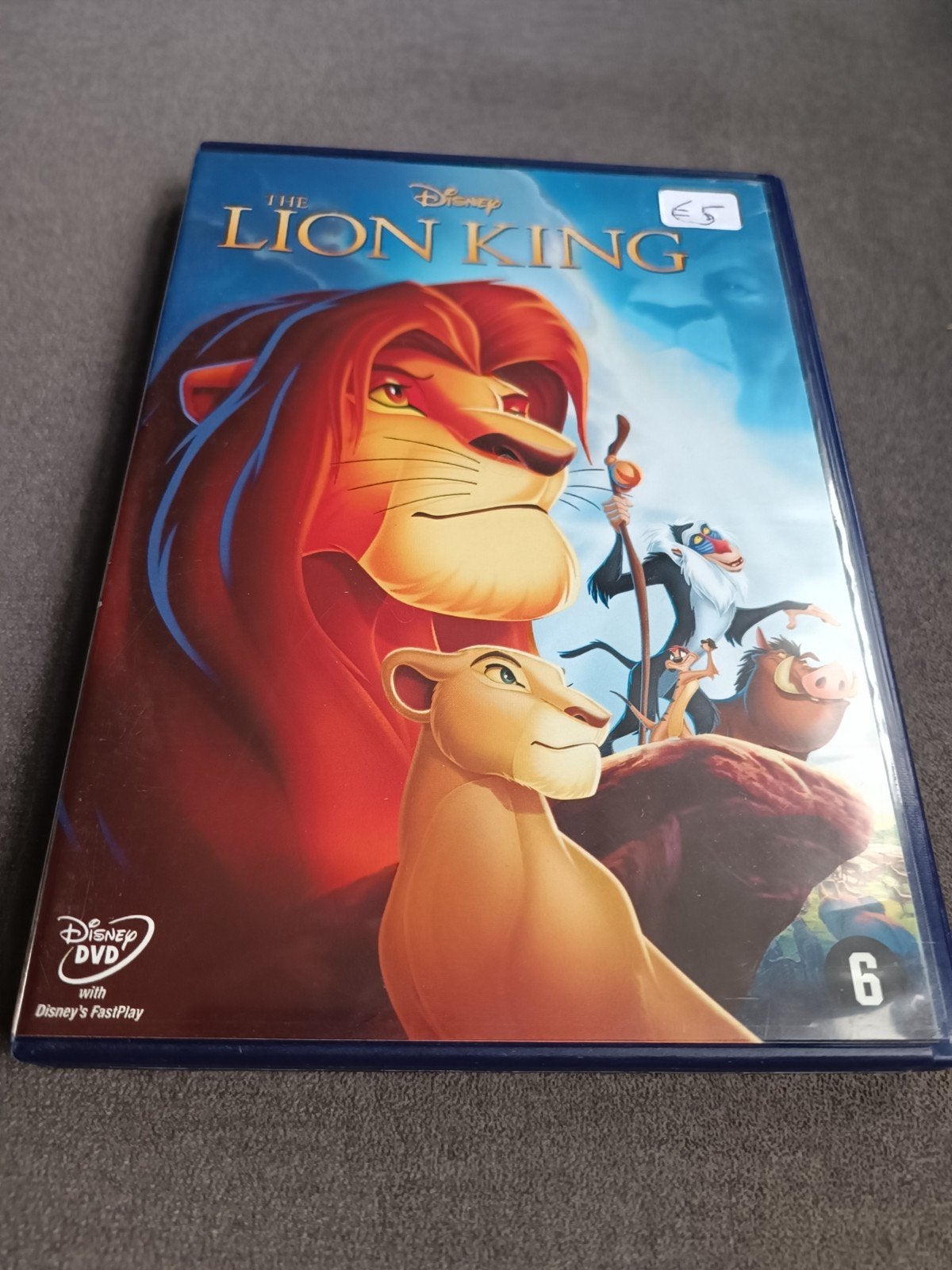 The lion King - dvd, Alle leeftijden, Ophalen of Verzenden, Zo goed als nieuw, Amerikaans