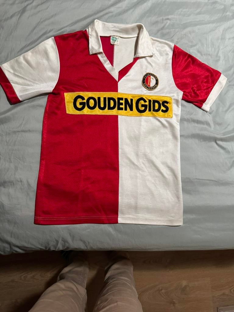 Uniek origineel feyenoord shirt 1983/1984 logo 36 cm breed, Ophalen of Verzenden, Zo goed als nieuw, Feyenoord, Shirt