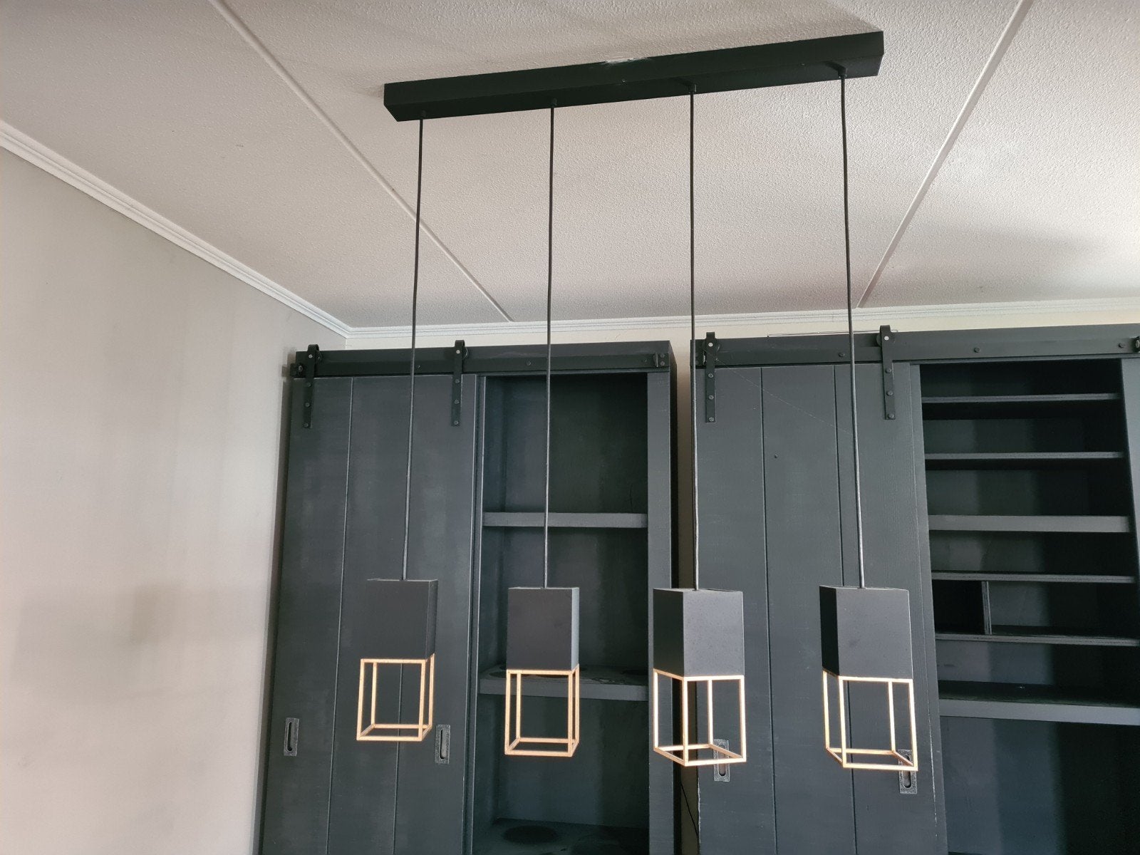 Eglo Montebaldo Hanglamp - Modern en Stijlvol, Gebruikt, Modern, Industrieel, Overige fittingen, Ophalen of Verzenden