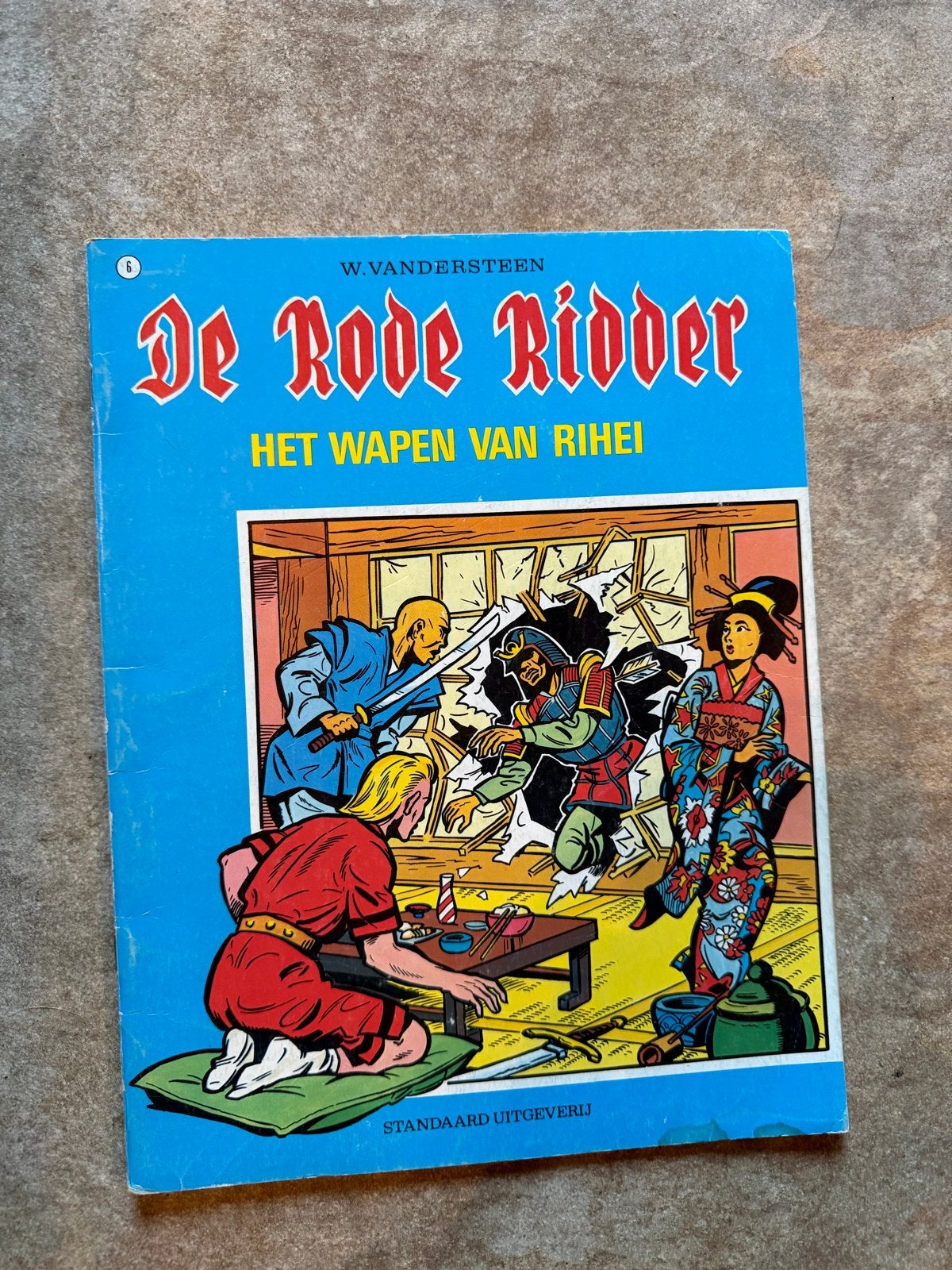 De Rode Ridder - Het Wapen van Rihei  Eerste Druk), Boeken, Meerdere stripboeken, Ophalen, Gelezen