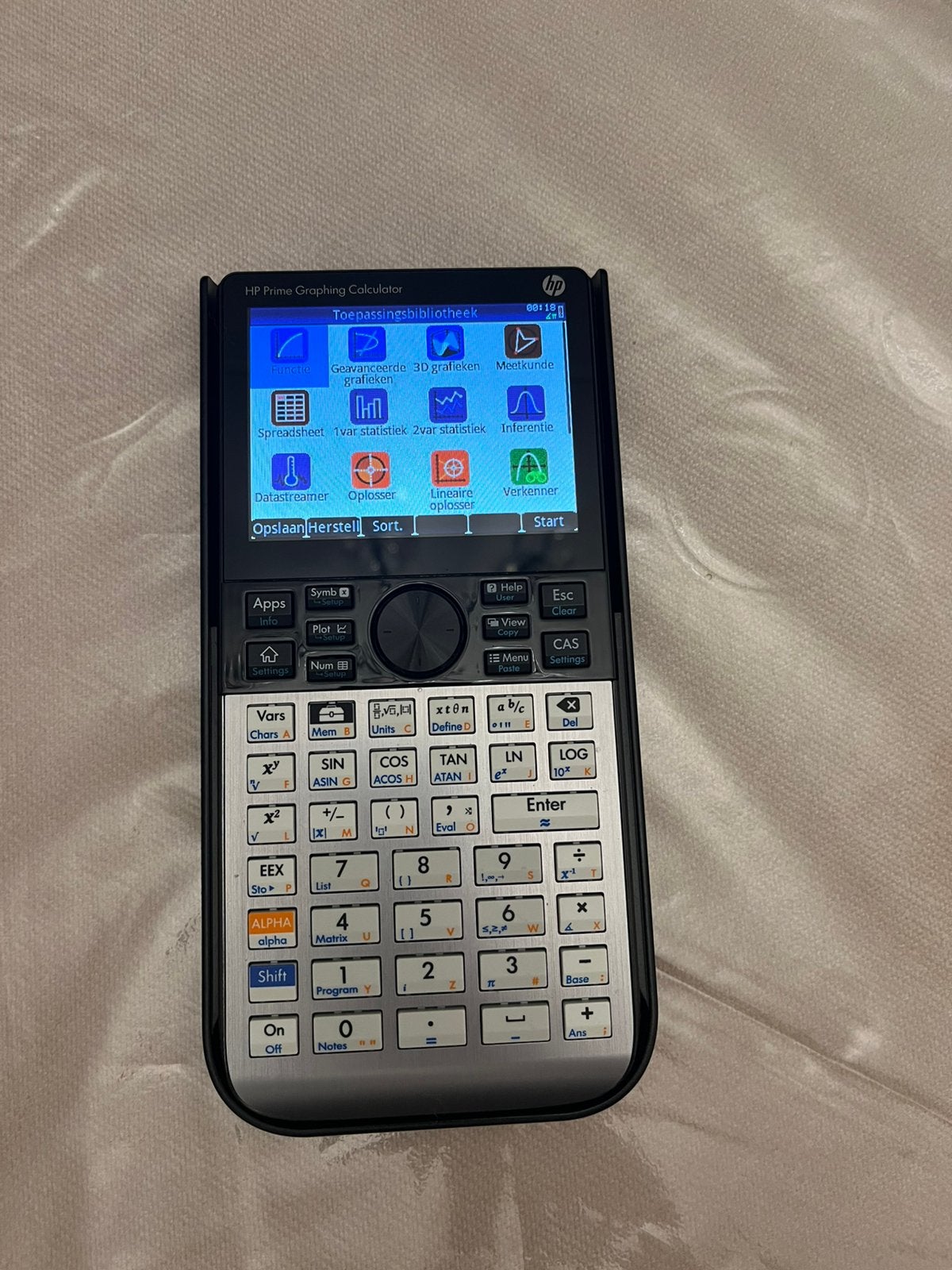 HP prime G2 grafische rekenmachine, Ophalen of Verzenden, Grafische rekenmachine, Zo goed als nieuw