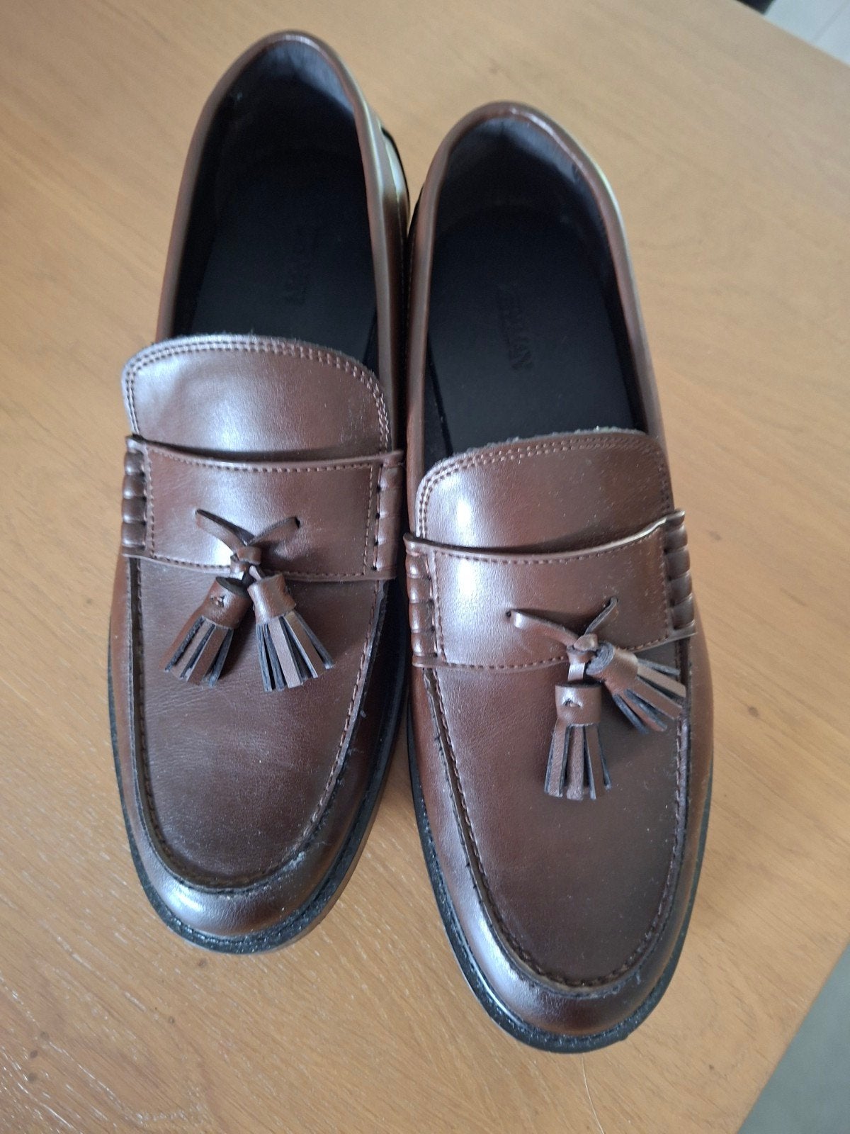 zara loafers, Kleding | Heren, Loafers, Bruin, Ophalen of Verzenden, Zo goed als nieuw