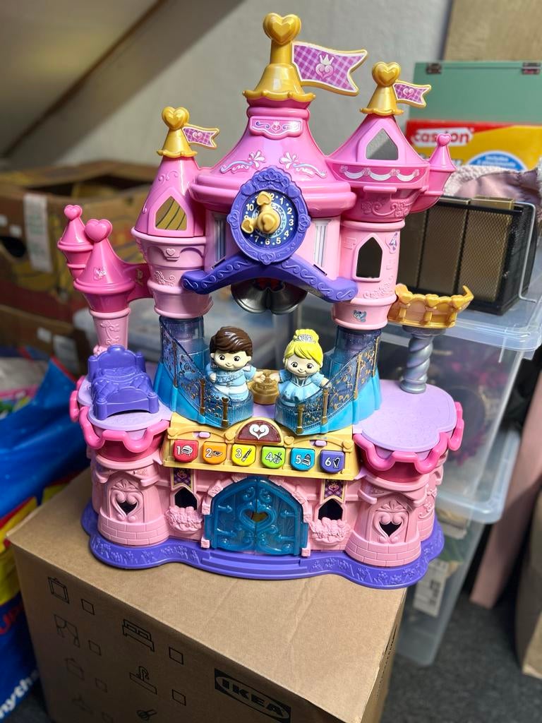 Vtech Vrolijke Vriendjes Kasteel - Werkende Lichtjes & Gelui, Ophalen of Verzenden, Gebruikt, 2 tot 4 jaar