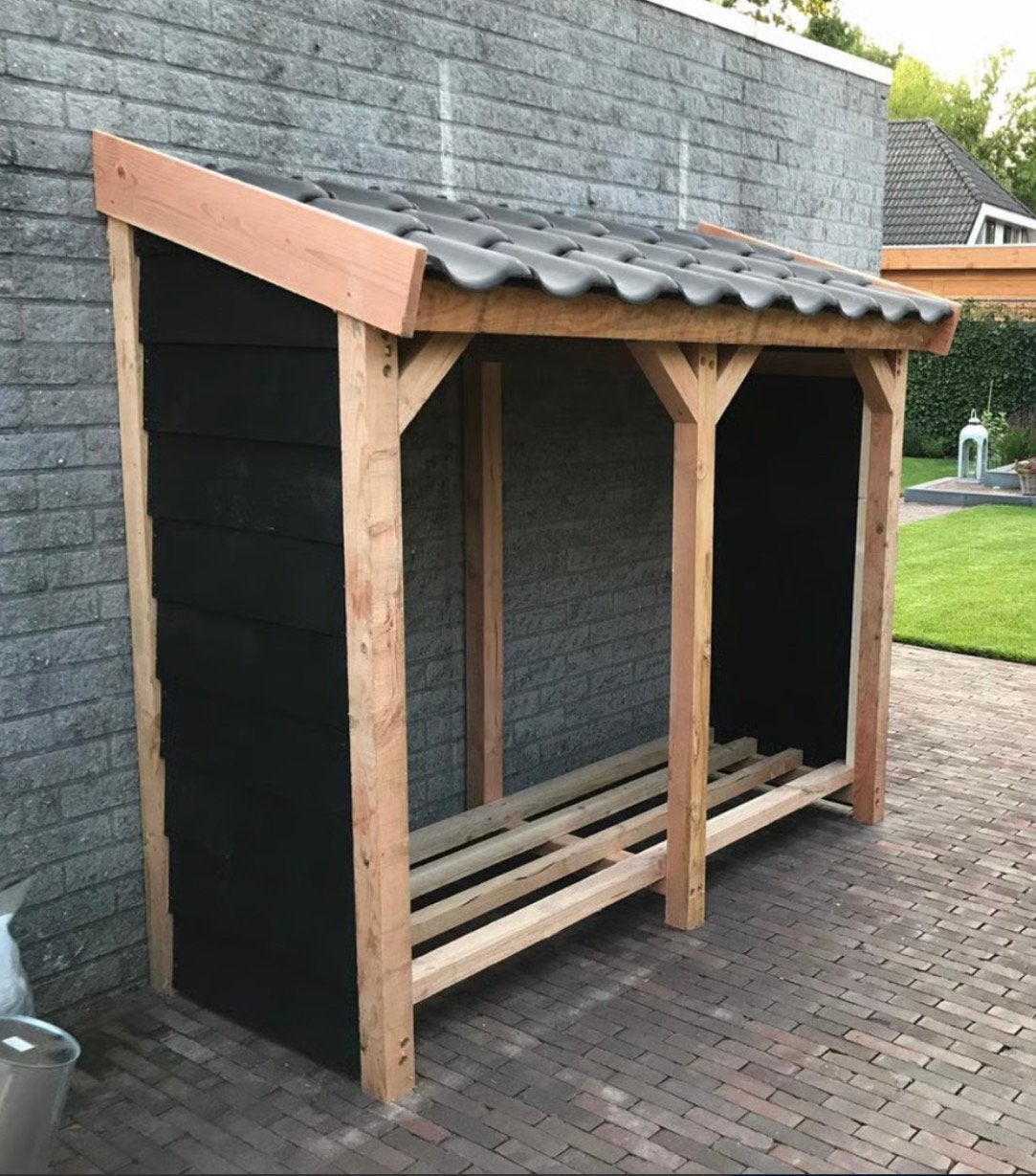 Haardhout opslag, Tuin en Terras, Minder dan 3 m³, Ophalen of Verzenden