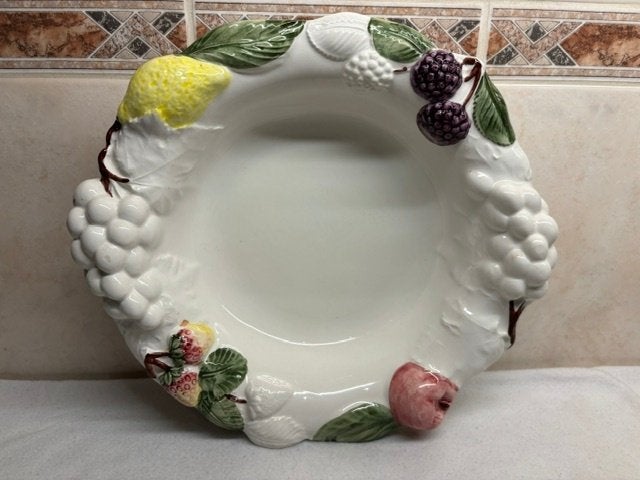 Portugese Schaal Fruit, Ophalen of Verzenden