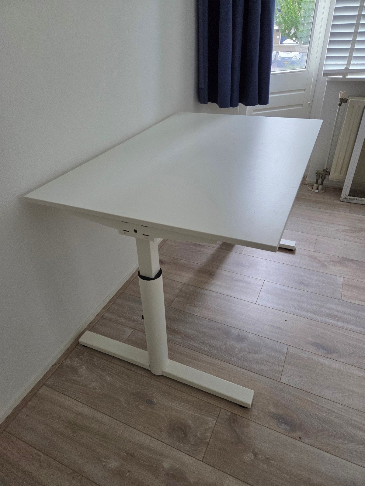 Nieuw in hoogte verstelbaar bureau -- 120x80cm, 120 cm, Ophalen of Verzenden, Zo goed als nieuw, In hoogte verstelbaar