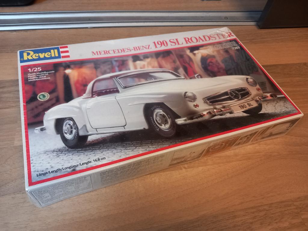 Revell Mercedes 190SL modelauto, Auto, Revell, Groter dan 1:32, Nieuw