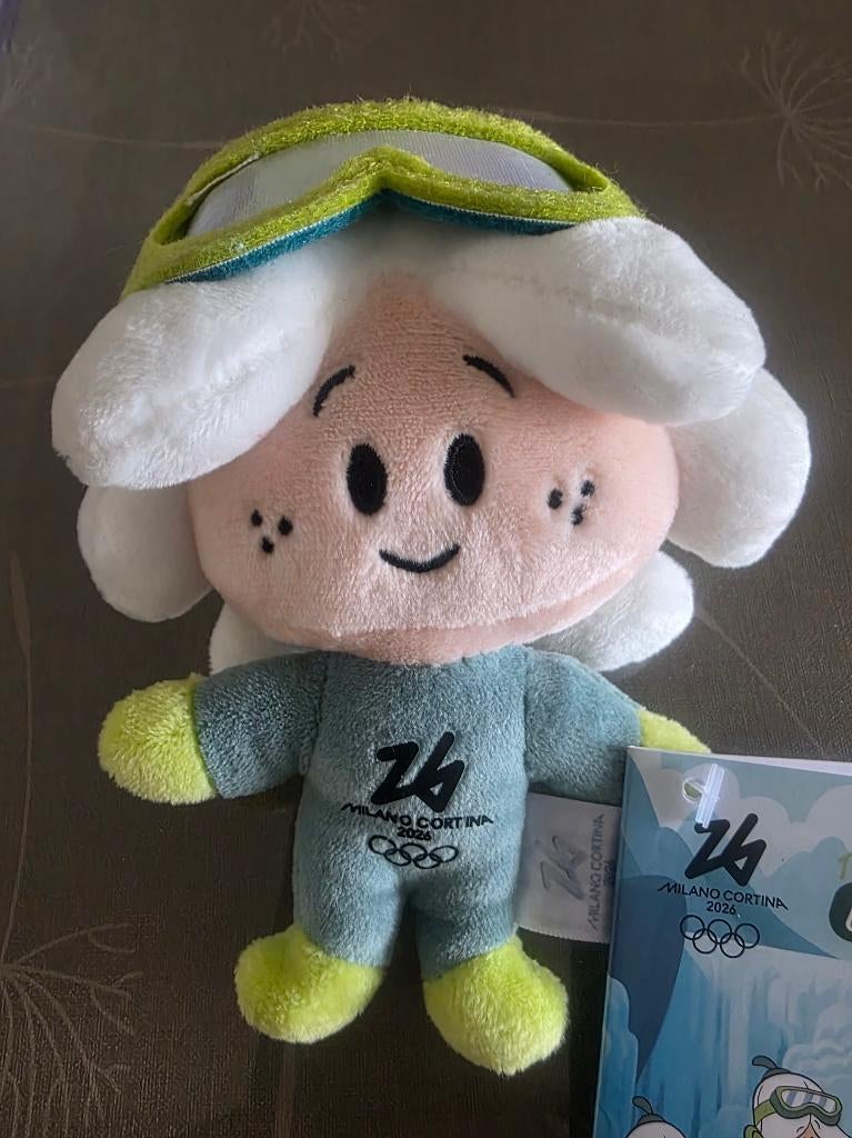 Officieel mascotte Olympische Winterspelen Milaan 2026, Ophalen of Verzenden, Nieuw