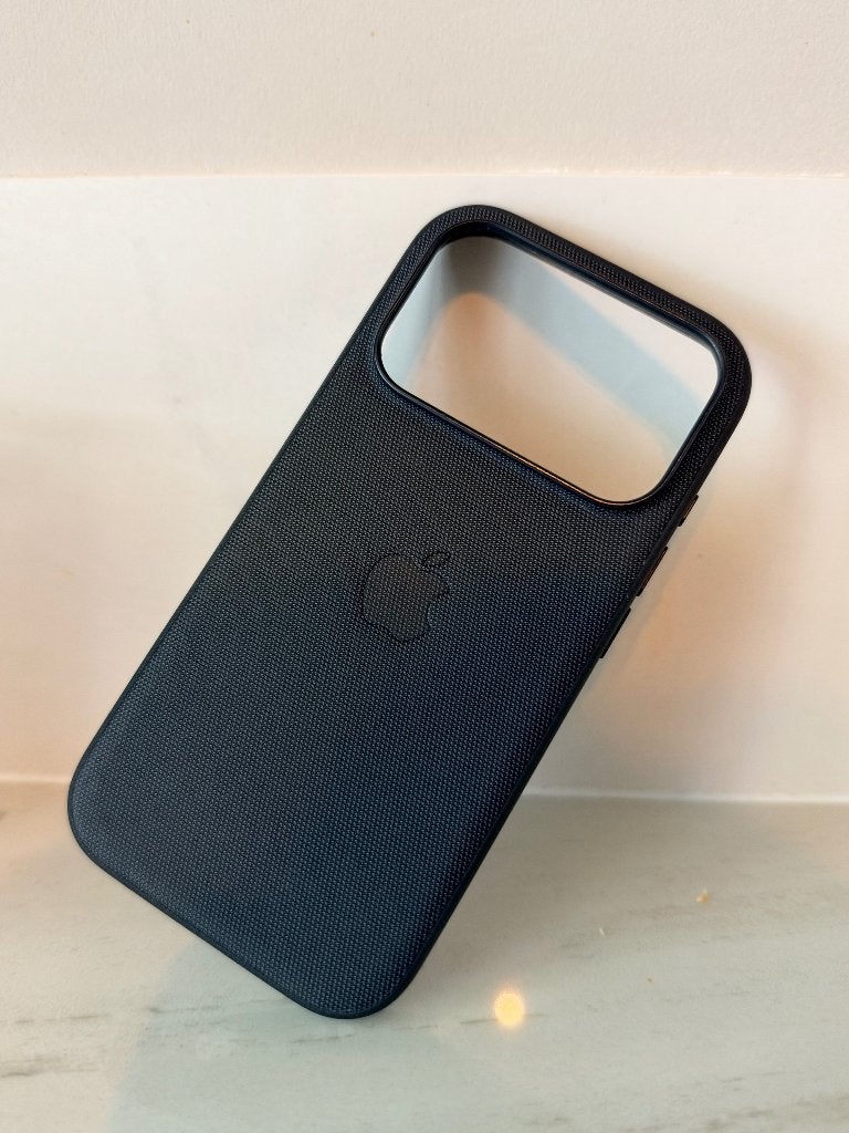 Originele Apple TechWoven Case voor iPhone 17 Pro/18 Pro, Telecommunicatie, IPhone 17, Zwart, Hoesje of Tasje, Ophalen of Verzenden