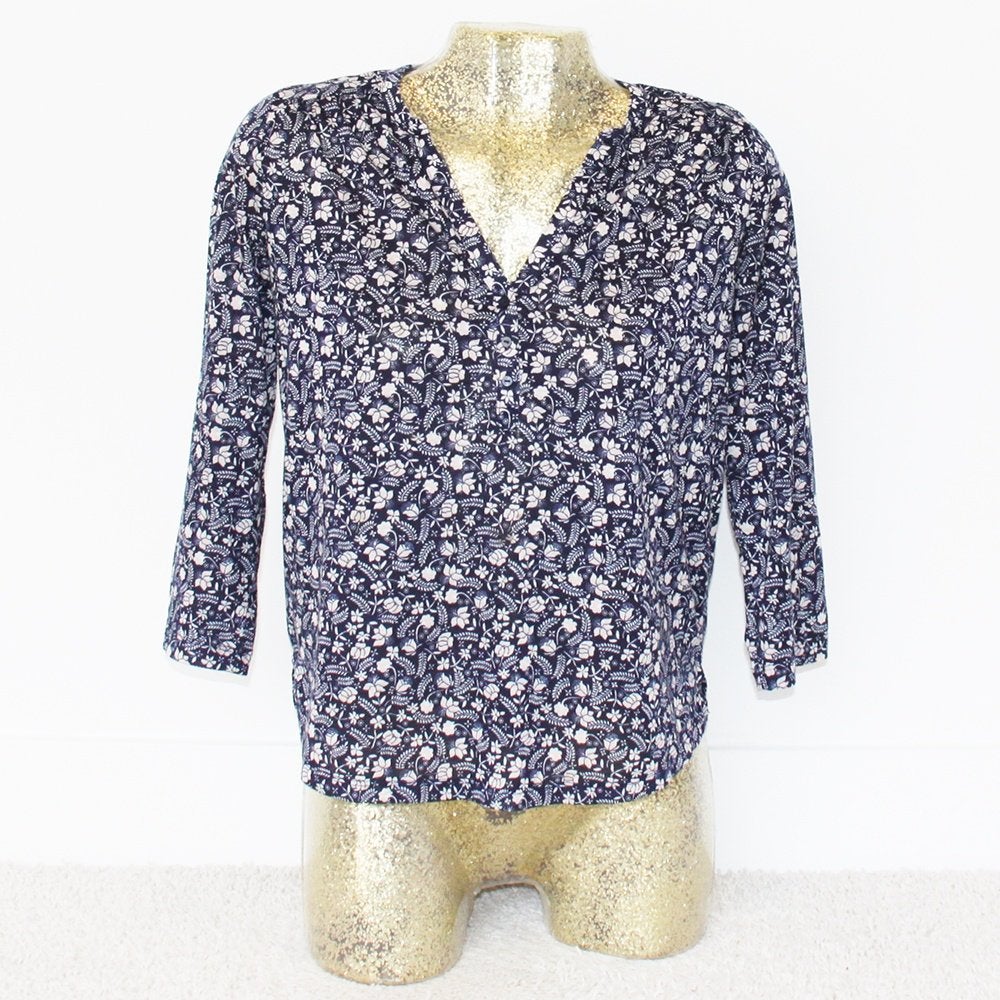 Prachtige H&M Bloemen Blouse 611 (S) - 61 € 15,-, H&M, Meerkleurig, Ophalen of Verzenden, Zo goed als nieuw