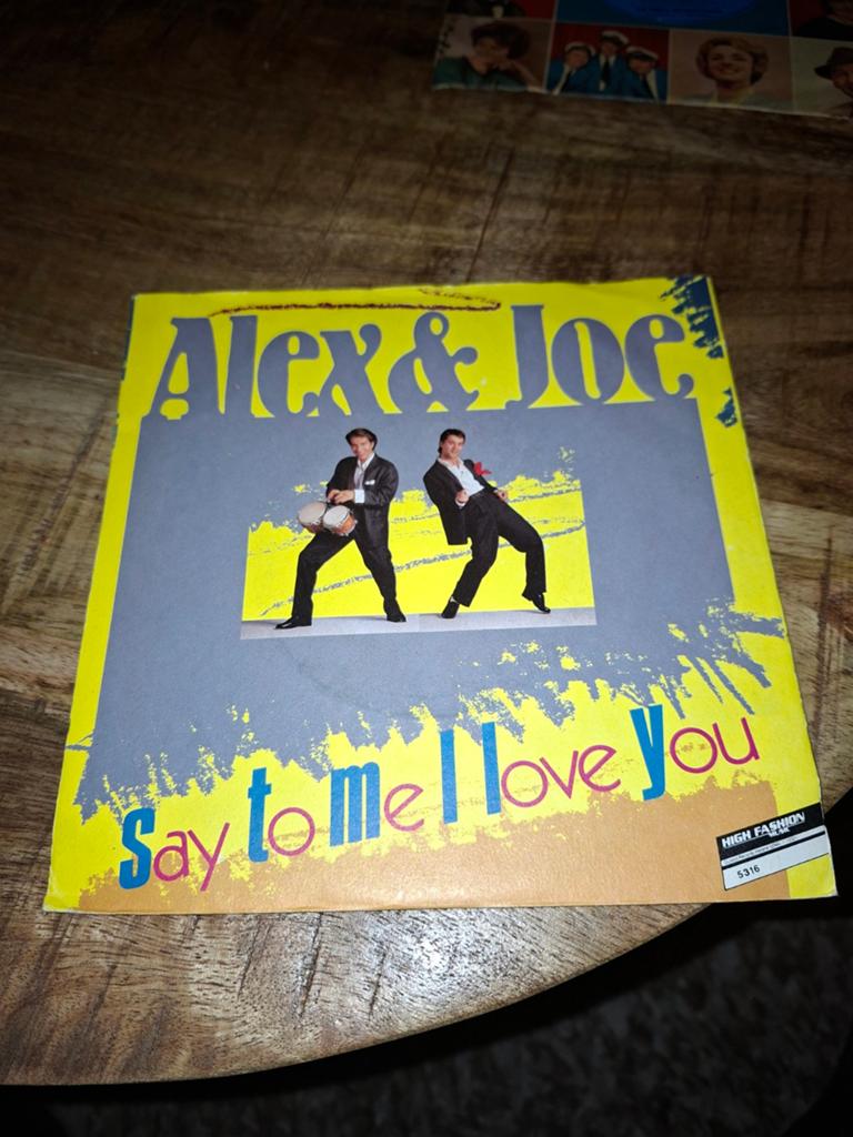 Alex & joe / say to me i love you, Ophalen of Verzenden, Zo goed als nieuw, Pop
