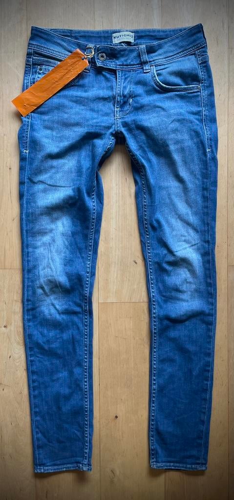 Kuyichi Linda jeans spijkerbroek W27 L32 blauw, Ophalen of Verzenden, Zo goed als nieuw, Blauw, W27 (confectie 34) of kleiner