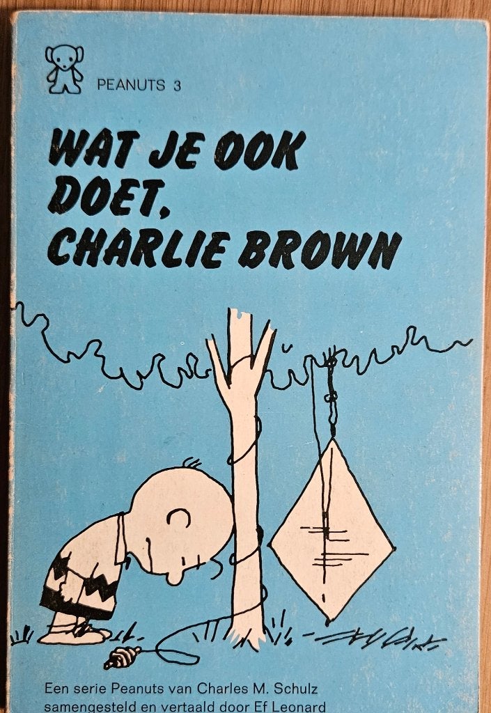 Charlie Brown stripboek 3,Peanuts Snoopy popjes, verzamelen!, Ophalen of Verzenden, Snoopy, Zo goed als nieuw, Beeldje of Figuurtje