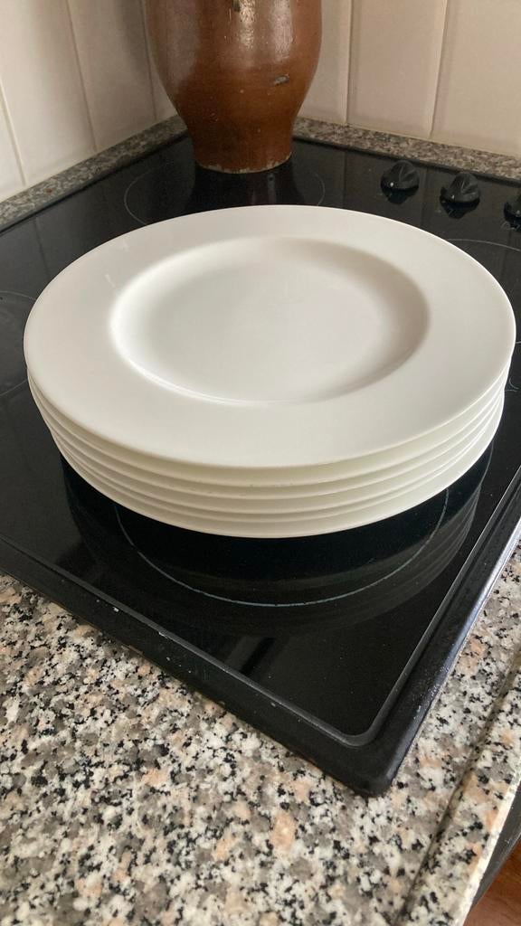 Villeroy & Boch Premium BoneBorden 6 stuks, Ophalen of Verzenden, Zo goed als nieuw, Porselein, Bord(en)