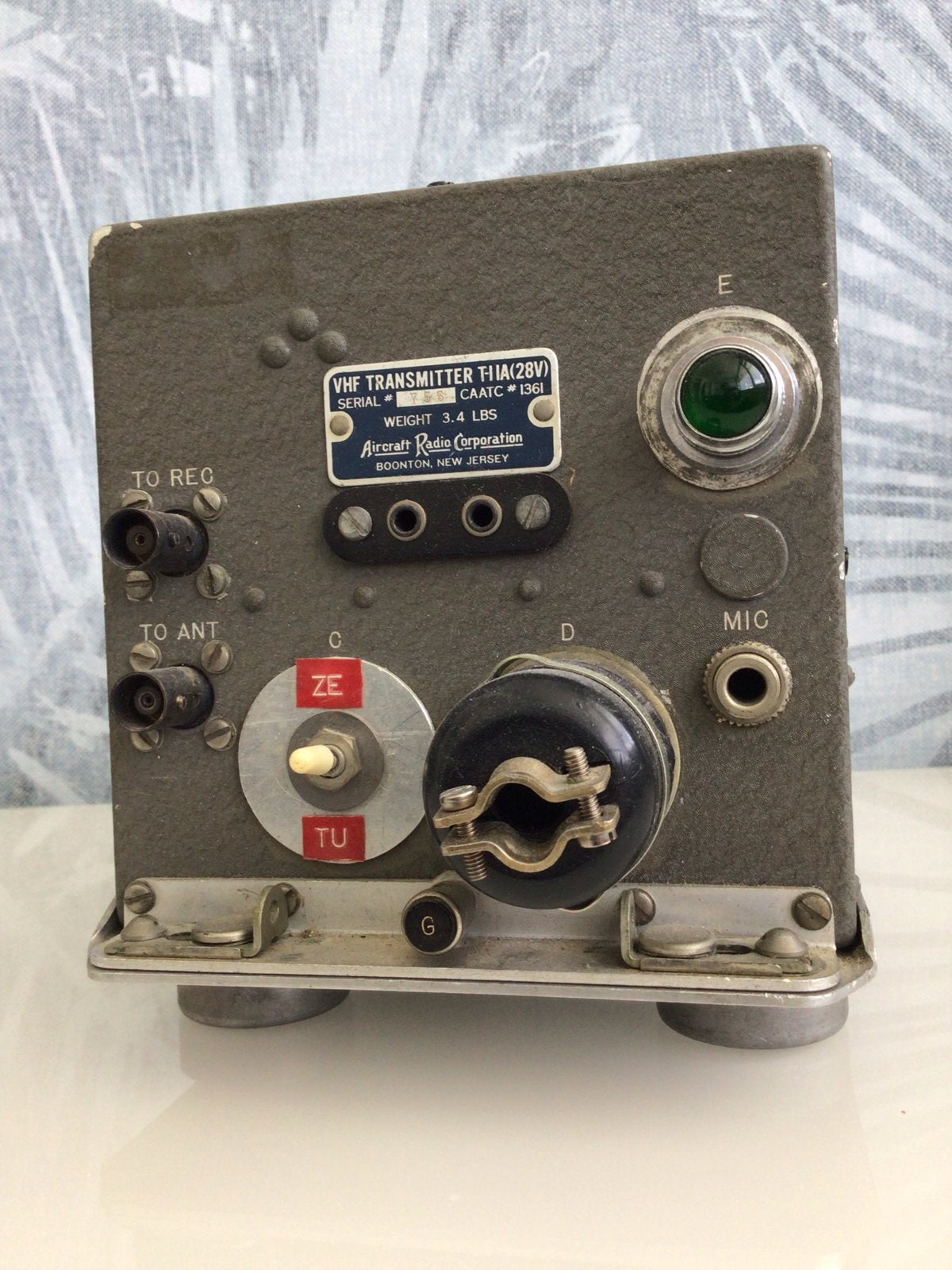 VHF Zender T-11A (28V) voor restauratie of onderdelen, Ophalen of Verzenden