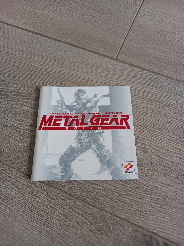 Handleiding PC versie – Metal Gear Solid, Avontuur en Actie, Vanaf 18 jaar, 1 speler, Ophalen of Verzenden